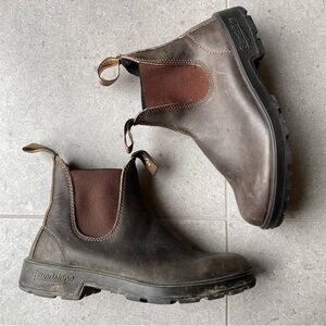 GUC BLUNDSTONE BROWN LEATHER BOOTS FOR WOMEN SIZE US 8.5 / AU 5.5